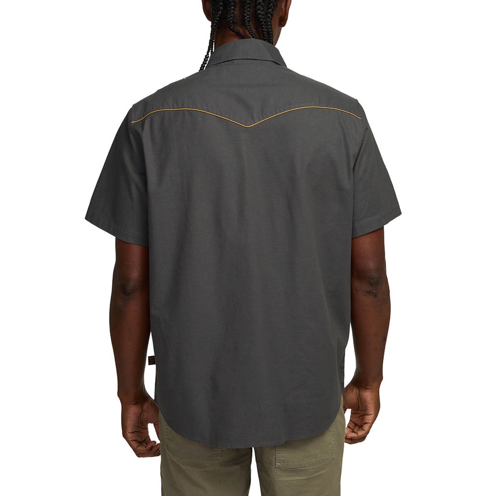 Howler Brothers Broncbuster Snapshirt Men's in Antique Black